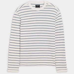 Todd Snyder Long Sleeve Speck Dyed Stripe No Pocket